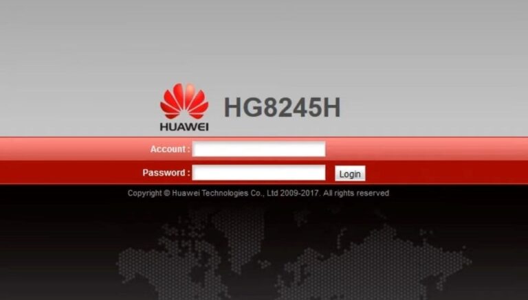 Huawei Hg8245h5 Password Untuk Login 1921681001 Router Wifi 1403