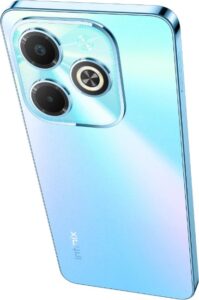 Infinix Hot 40i biru Palm Blue rotated