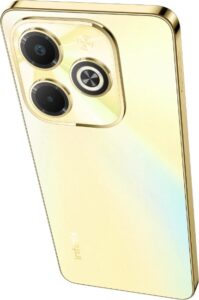 Infinix Hot 40i kuning Horizon Gold rotated