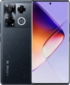 Infinix Note 40 Pro 5G warna hitam black