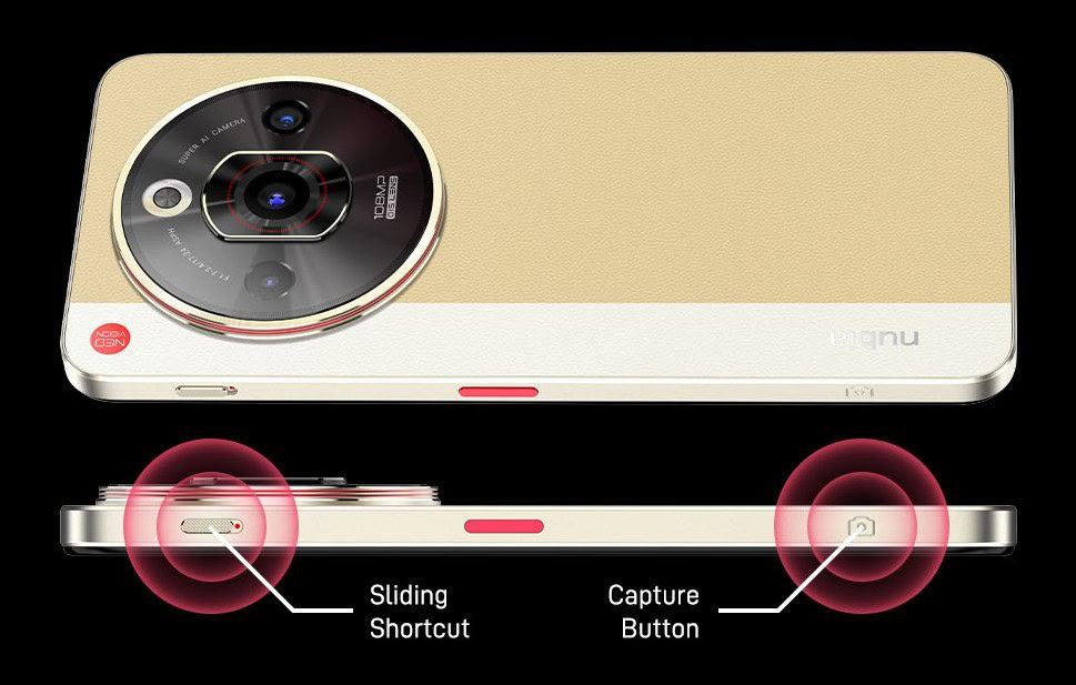 Sliding Shortcut Capture Button